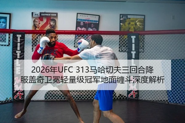 2026年UFC 313马哈切夫三回合降服盖奇卫冕轻量级冠军地面缠斗深度解析